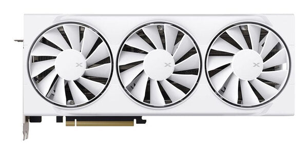 TARJETA DE VIDEO XFX AMD RADEON RX 9070 XT SPEEDSTER SWIFT WHITE TRIPLE FAN  / 16GB/ GDDR6/ PCIE 5.0/256 BIT/GAMA ALTA TARJETA DE VIDEO XFX AMD RADEON RX 9070 XT SPEEDSTER SWIFT WHITE TRIPLE FAN  / 16GB/ GDDR6/ PCIE 5.0/256 BIT/GAMA ALTA